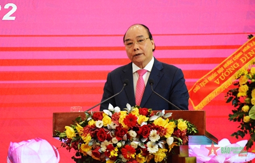 Chủ tịch nước Nguyễn Xuân Phúc dự Kỷ niệm 15 năm Ngày thành lập Đảng bộ Khối các cơ quan Trung ương